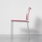 Hola Chair in in Red Stacking from Bontempi Casa 3