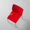 Hola Chair in in Red Stacking from Bontempi Casa 6