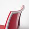 Hola Chair in in Red Stacking from Bontempi Casa 9