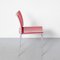 Hola Chair in in Red Stacking from Bontempi Casa 5