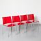 Hola Chair in in Red Stacking from Bontempi Casa 13