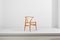Danish Wishbone Chairs in Oak by Hans J. Wegner for Carl Hansen & Søn, 1960s, Set of 2 3