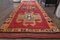 Tapis de Couloir Oushak Vintage Rouge 3