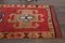 Vintage Turkish Oushak Runner in Red, Image 2