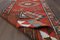 Tappeto da corridoio Oushak vintage rosso, Immagine 3