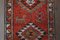 Vintage Turkish Oushak Runner in Red 4