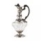 Wine Jug in Glass & Silver from Paul Buoton & Cie 1