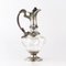 Wine Jug in Glass & Silver from Paul Buoton & Cie 4