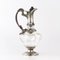 Wine Jug in Glass & Silver from Paul Buoton & Cie, Image 4