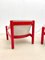 Carimateby Lounge Chairs in Lacquered Wood by Vico Magistretti for Cassina, Set of 2 8