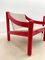 Carimateby Lounge Chairs in Lacquered Wood by Vico Magistretti for Cassina, Set of 2 5