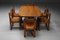 French T35B Dining Table in Solid Elm by Pierre Chapo, 1960s, Image 4