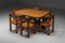 French T35B Dining Table in Solid Elm by Pierre Chapo, 1960s, Image 2
