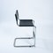 Bauhaus Sling Leather Barstools by Mart Stam for Fasem, Italy, Set of 2, Image 6