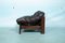 Großer böhmischer Sessel aus massiver Eiche & Leder von Leolux L, 1970er 12