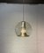 Industrial Blown Glass Suspension Light, Netherlands, 1960s 1