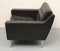 Black Leather Armchair, 1960s, Image 5