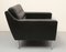 Black Leather Armchair, 1960s 7