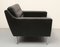 Black Leather Armchair, 1960s, Image 7