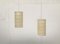 Mid-Century German Minimalist Cocoon Pendant Lamps by Friedel Wauer for Goldkant Leuchten, 1960s, Set of 2 34