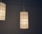 Lampes à Suspension Cocoon Mid-Century Minimalistes par Friedel Wauer pour Goldkant Leuchten, 1960s, Set de 2 21