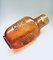 Vintage Amber Glass High Starburst Vase from Empoli, Italy, 1960s 2