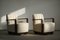 Swedish Art Deco Curved Lounge Chairs, 1940s, Set of 2, Image 1