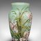 Antique Continental Victorian Decorative Opaque Glass Vases, 1900s, Set of 2 9