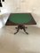 Antique Victorian Carved Rosewood Card Table 5