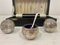 Vintage Silver Plate Golf Ball Cruet Set, Set of 4 4