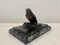 Bronze & Marble Owl Paper Weight, Image 12
