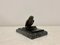 Bronze & Marble Owl Paper Weight 4