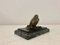 Bronze & Marble Owl Paper Weight, Image 2