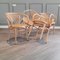 Bentwood & Rattan 210R Armchairs from Thonet, 1988, Set of 4 3