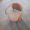 Bentwood & Rattan 210R Armchairs from Thonet, 1988, Set of 4, Image 10