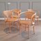 Bentwood & Rattan 210R Armchairs from Thonet, 1988, Set of 4 4