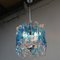 Lámpara de techo de cristal de Murano, años 70, Imagen 3