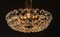 Nickel-Plated Chandelier from Bakalowits & Söhne, 1950s, Image 6