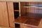 Danish Highboard in Teak with Bar and Sliding Doors, Image 9