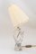 French Daum Crystal Glass Table Lamp, 1960s, Image 4