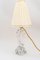 French Daum Crystal Glass Table Lamp, 1960s, Image 2