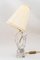 Französische Daum Tischlampe aus Kristallglas, 1960er 5