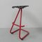 Vintage Steel Bar Stool with Tractor Seat 11