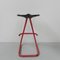 Vintage Steel Bar Stool with Tractor Seat 3