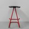 Vintage Steel Bar Stool with Tractor Seat 10