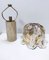 Postmodern Murano Glass and Travertine Marble Table Lamp by La Murrina, Italy, Image 3