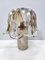Postmodern Murano Glass and Travertine Marble Table Lamp by La Murrina, Italy 1