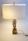 Golden Bronze Table Lamp by Papineau, 1970s, Image 5