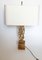 Golden Bronze Table Lamp by Papineau, 1970s, Image 6