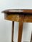 Tavolino antico in legno intarsiato, anni '20, Immagine 9